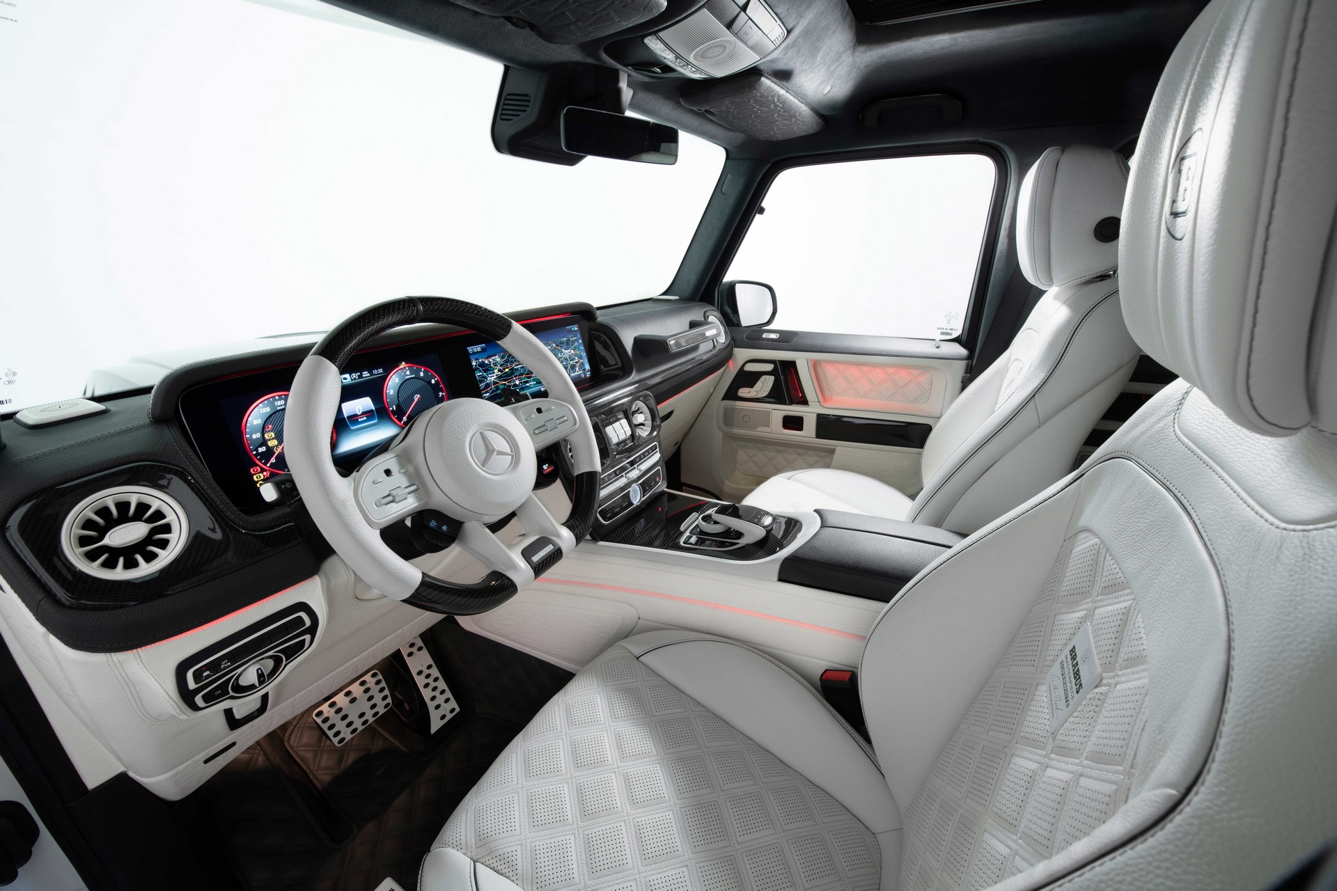 Brabus Creates Its Latest 800 XLP G-Class Adventure Dubbed ‘Superwhite’