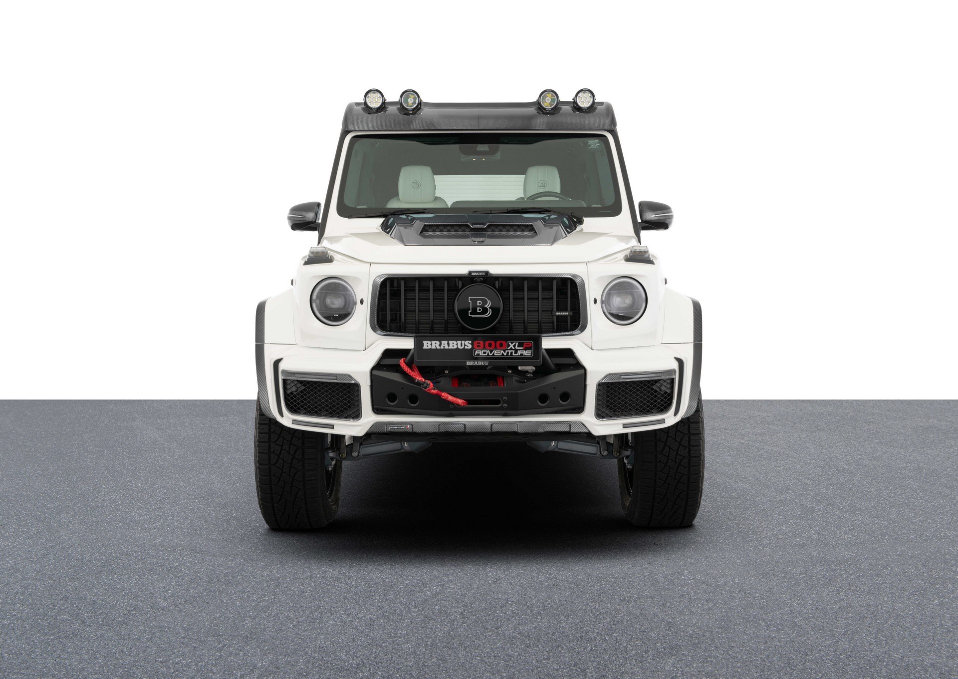 Brabus Creates Its Latest 800 XLP G-Class Adventure Dubbed ‘Superwhite’