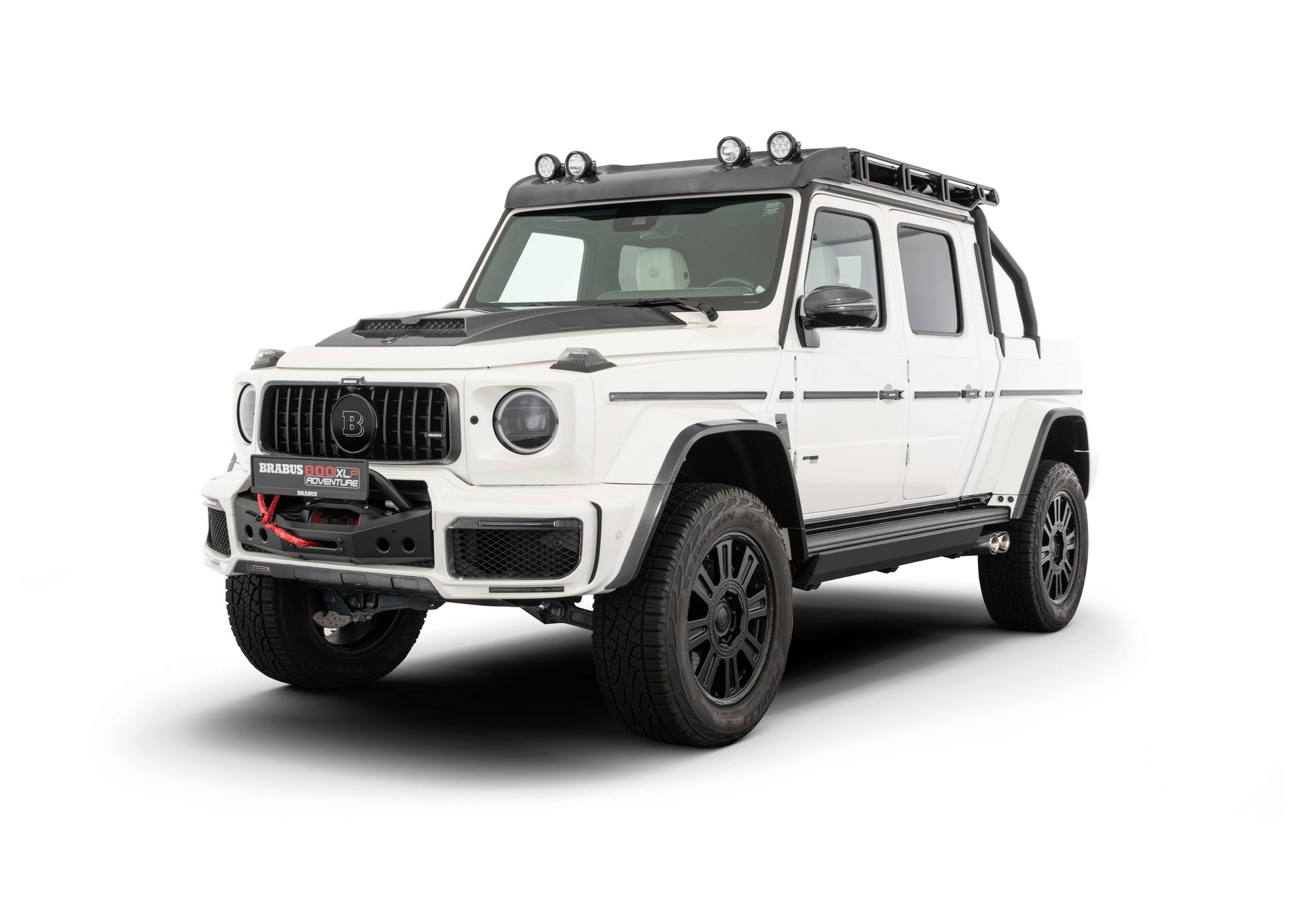 Brabus Creates Its Latest 800 XLP G-Class Adventure Dubbed ‘Superwhite’