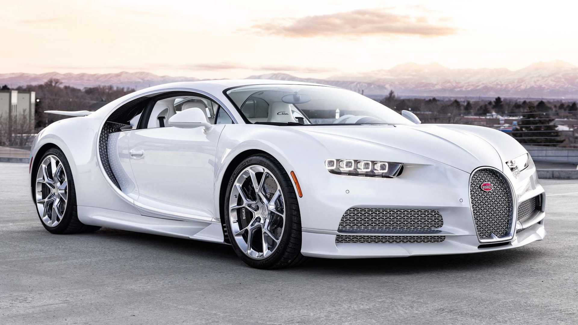 Post Malone Is Selling His All-White 2019 Bugatti Chiron