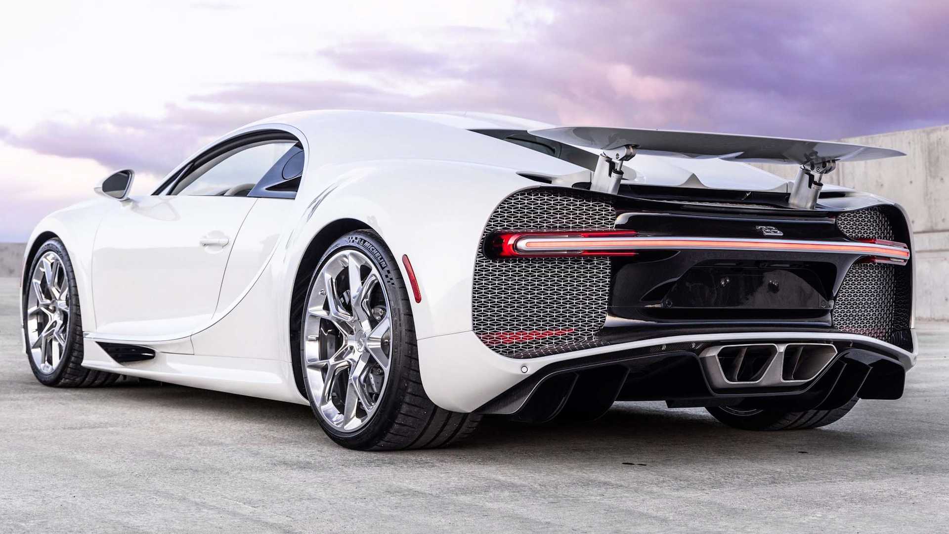 Post Malone Is Selling His All-White 2019 Bugatti Chiron