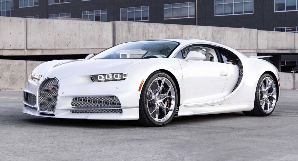 Post Malone Is Selling His All-White 2019 Bugatti Chiron