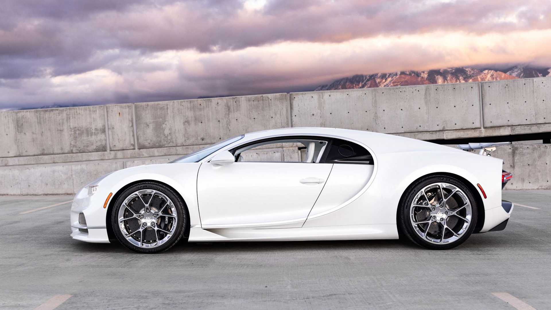 Post Malone Is Selling His All-White 2019 Bugatti Chiron