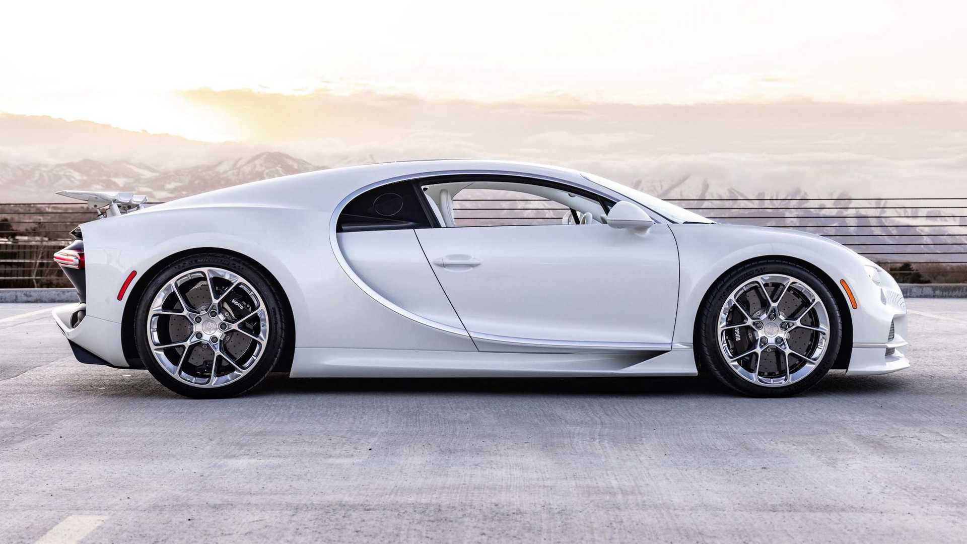 Post Malone Is Selling His All-White 2019 Bugatti Chiron