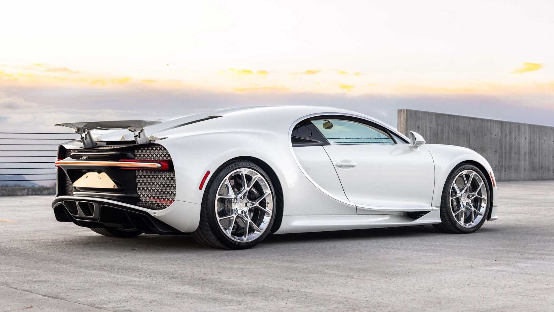 Post Malone Is Selling His All-White 2019 Bugatti Chiron
