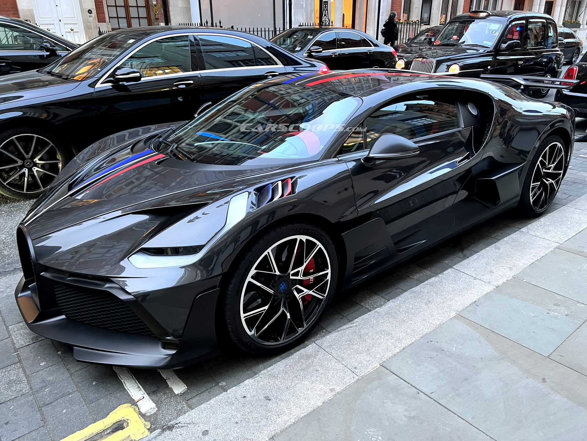 Qatari Sheikh’s $7.1 Million Bugatti Divo Found Hard Parked In London