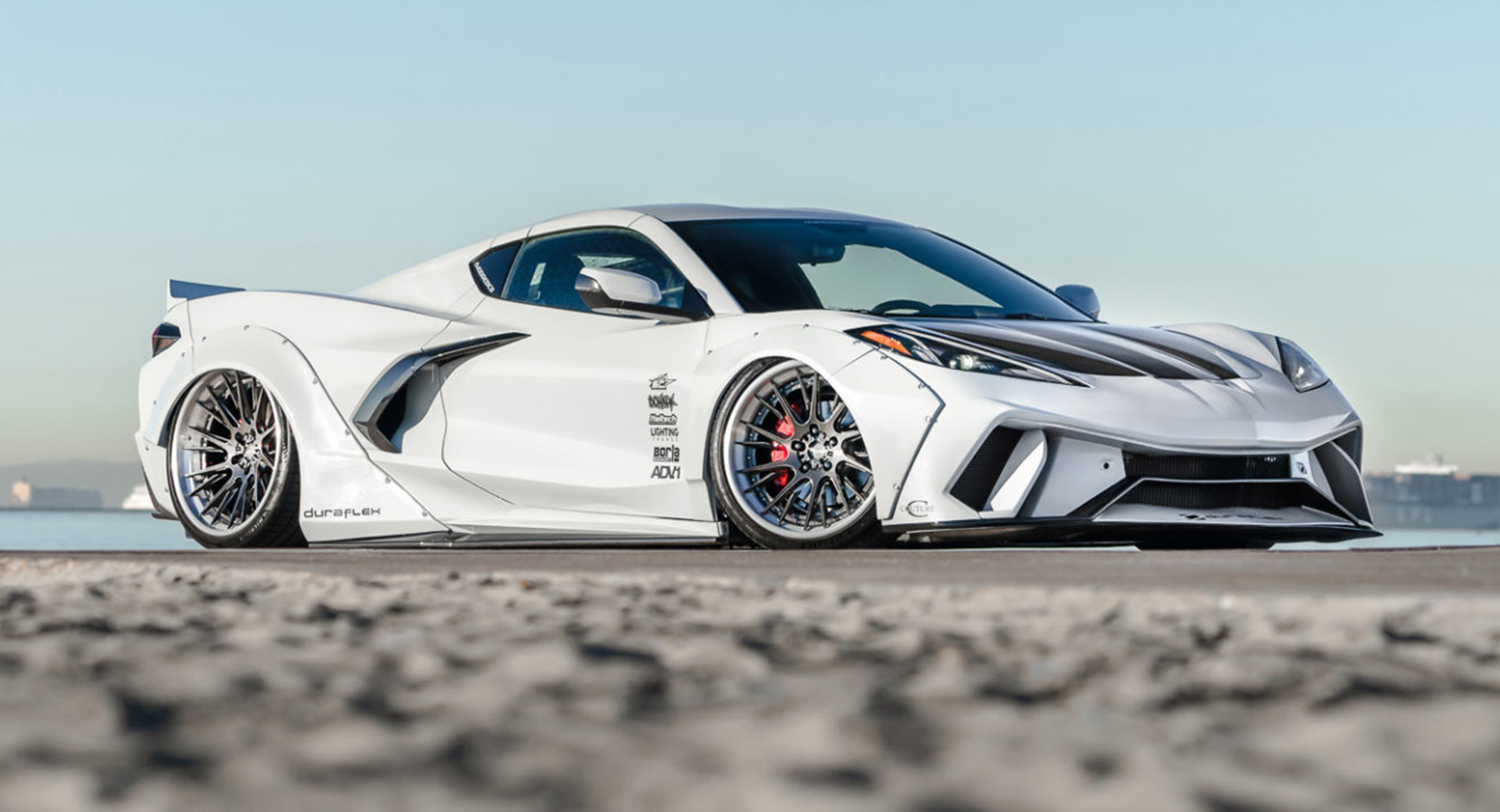 Widebody Kit And Wheels Come Together To Create A Crazy C8