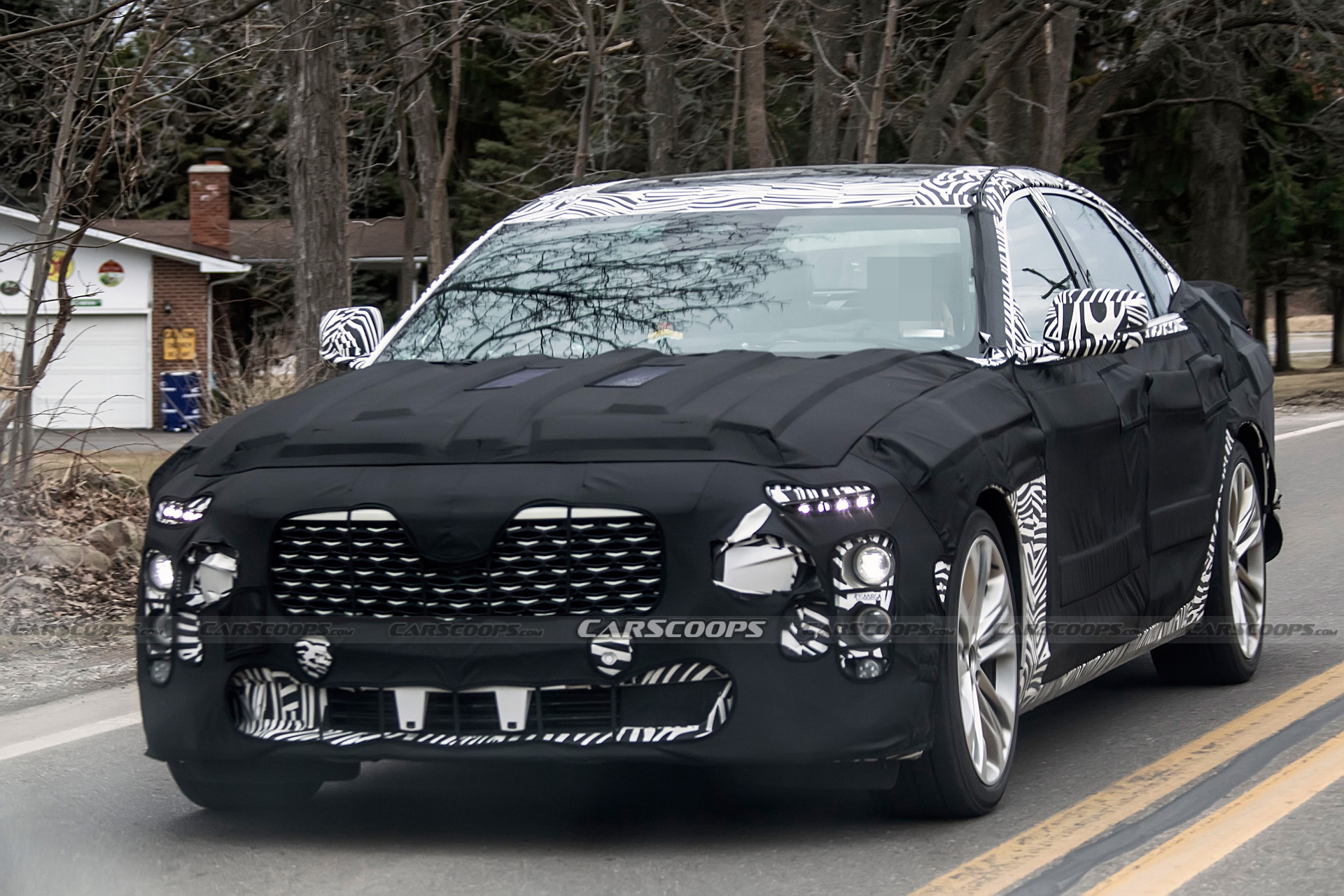 Next-Gen 2024 Cadillac CT6 Spied Looking Sleek, But It’s Likely Only For China