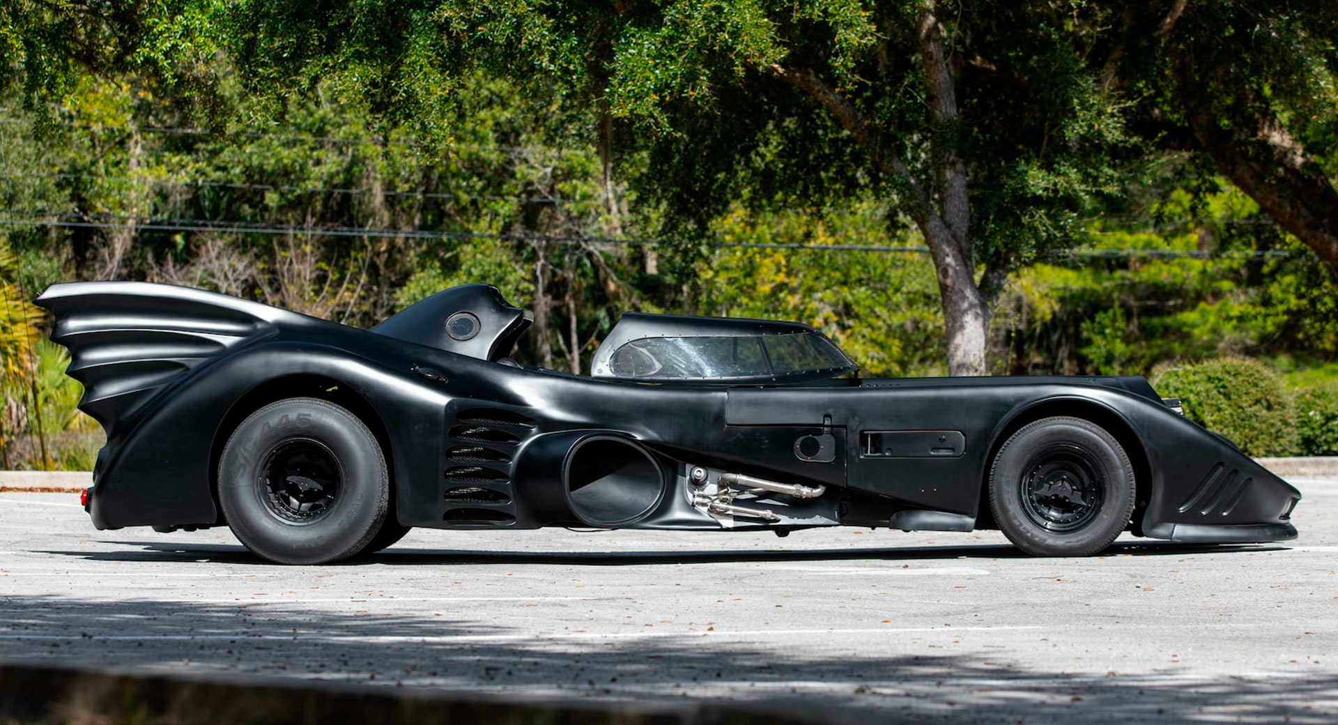 Wild Batmobile Replica Is Actually A Cadillac Eldorado And It Could Be Yours
