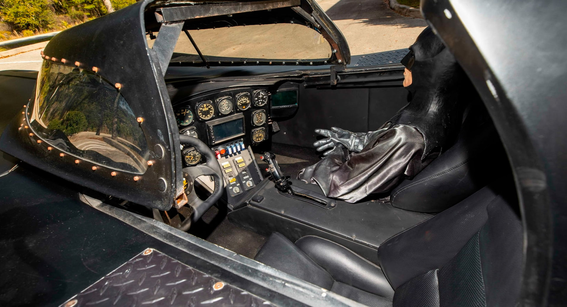 Wild Batmobile Replica Is Actually A Cadillac Eldorado And It Could Be Yours