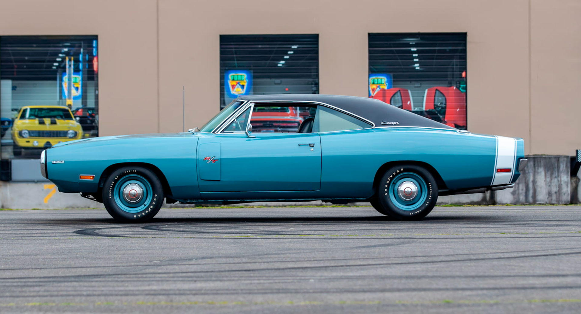 This Is The Only 1970 Dodge Charger Hemi R/T Painted In Light Blue