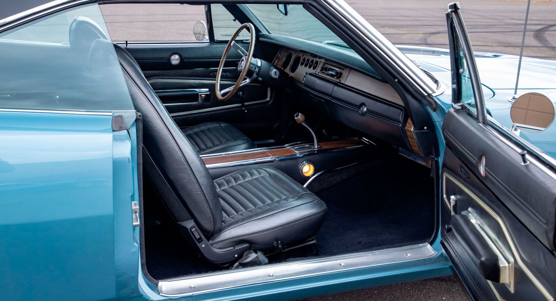 This Is The Only 1970 Dodge Charger Hemi R/T Painted In Light Blue