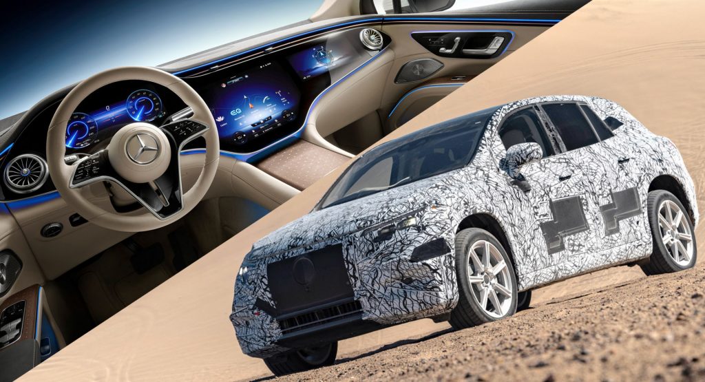 2023 Mercedes EQS SUV Uses Face-Detect Camera Tech To Let Passengers Watch TV, But Not Driver