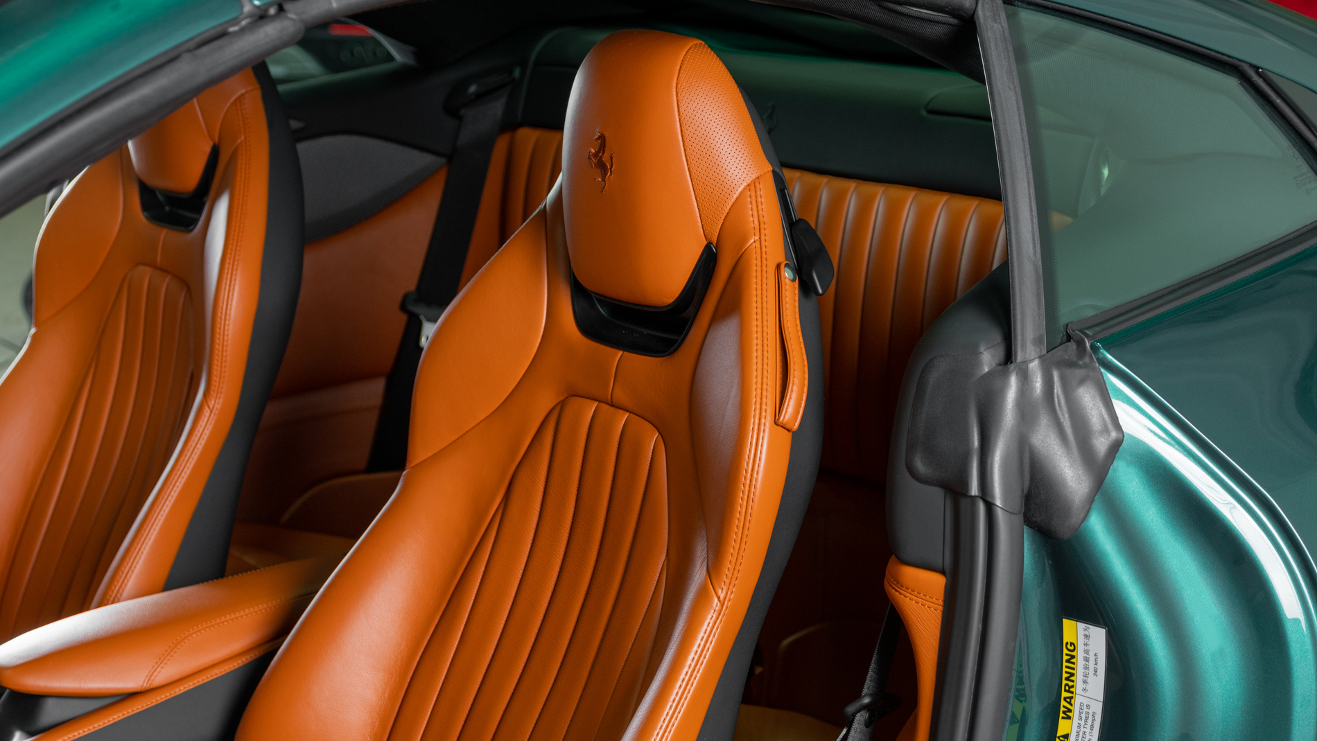 This Tailor Made Ferrari Portofino Makes Green And Orange Look Good Together