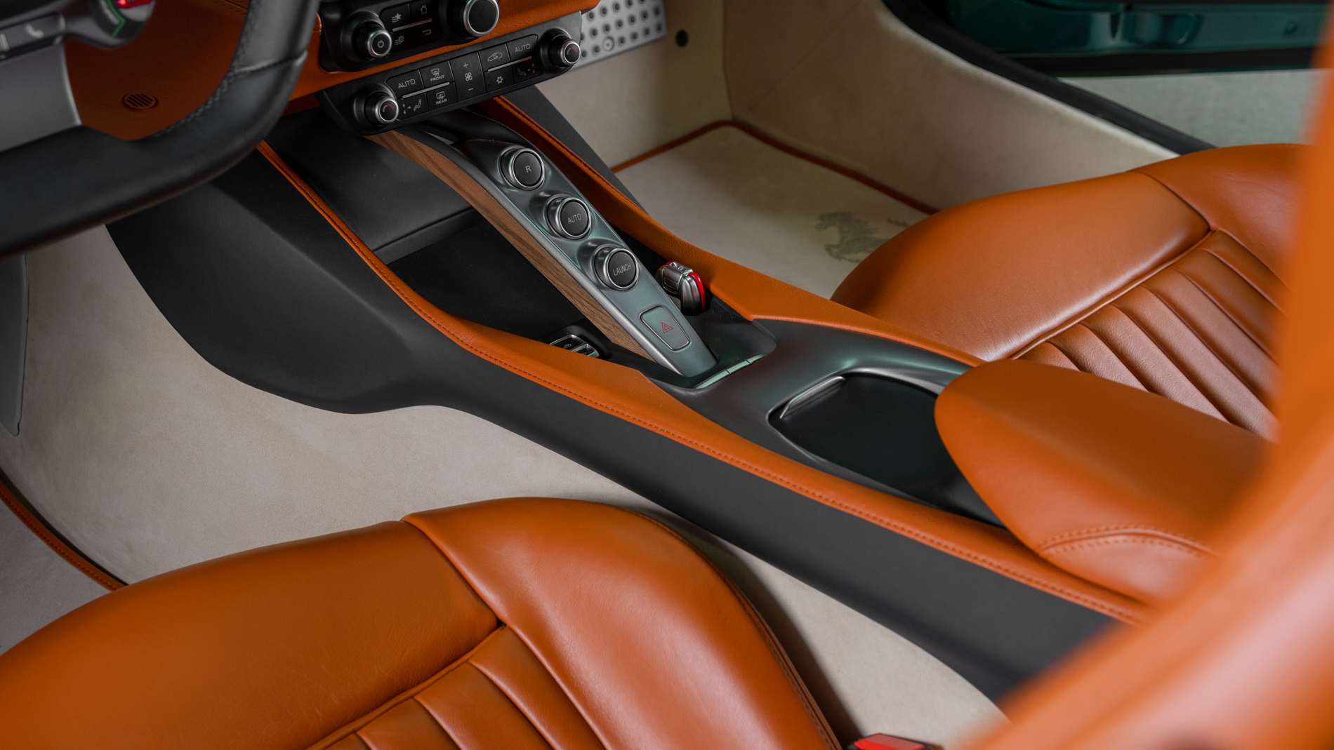 This Tailor Made Ferrari Portofino Makes Green And Orange Look Good Together