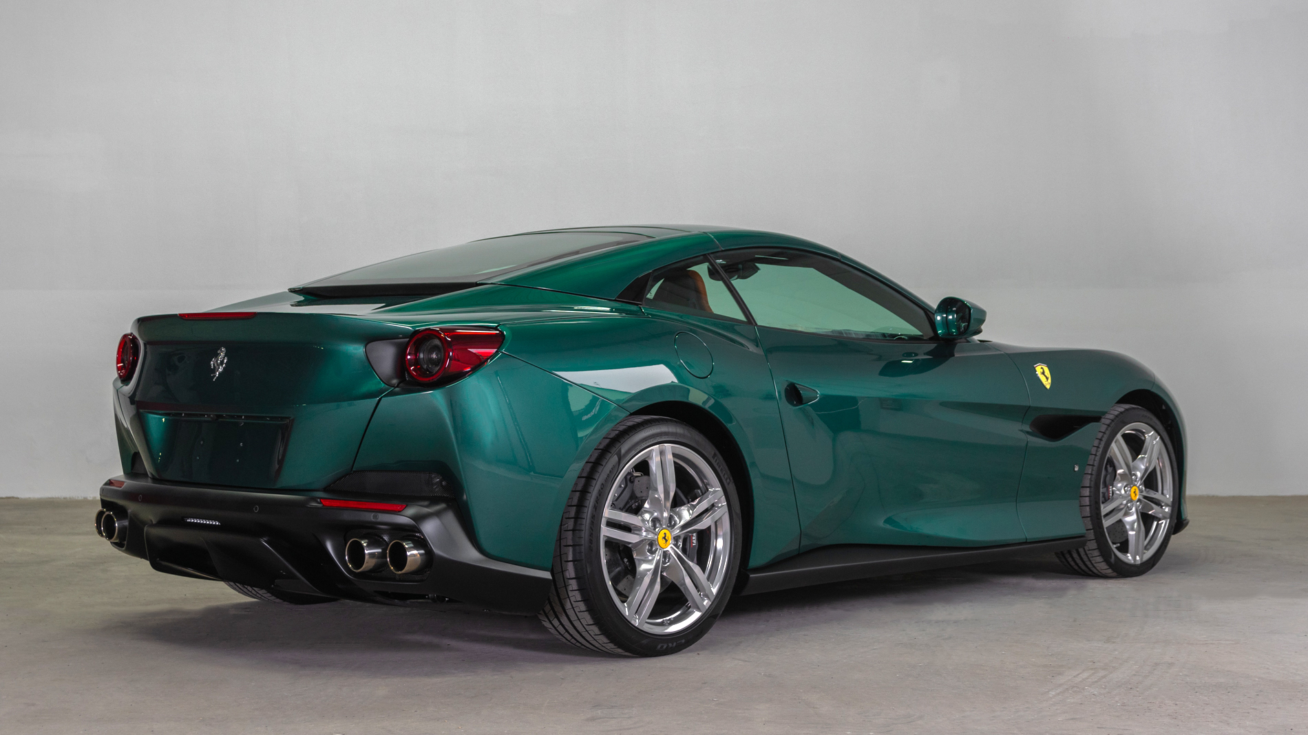 This Tailor Made Ferrari Portofino Makes Green And Orange Look Good Together