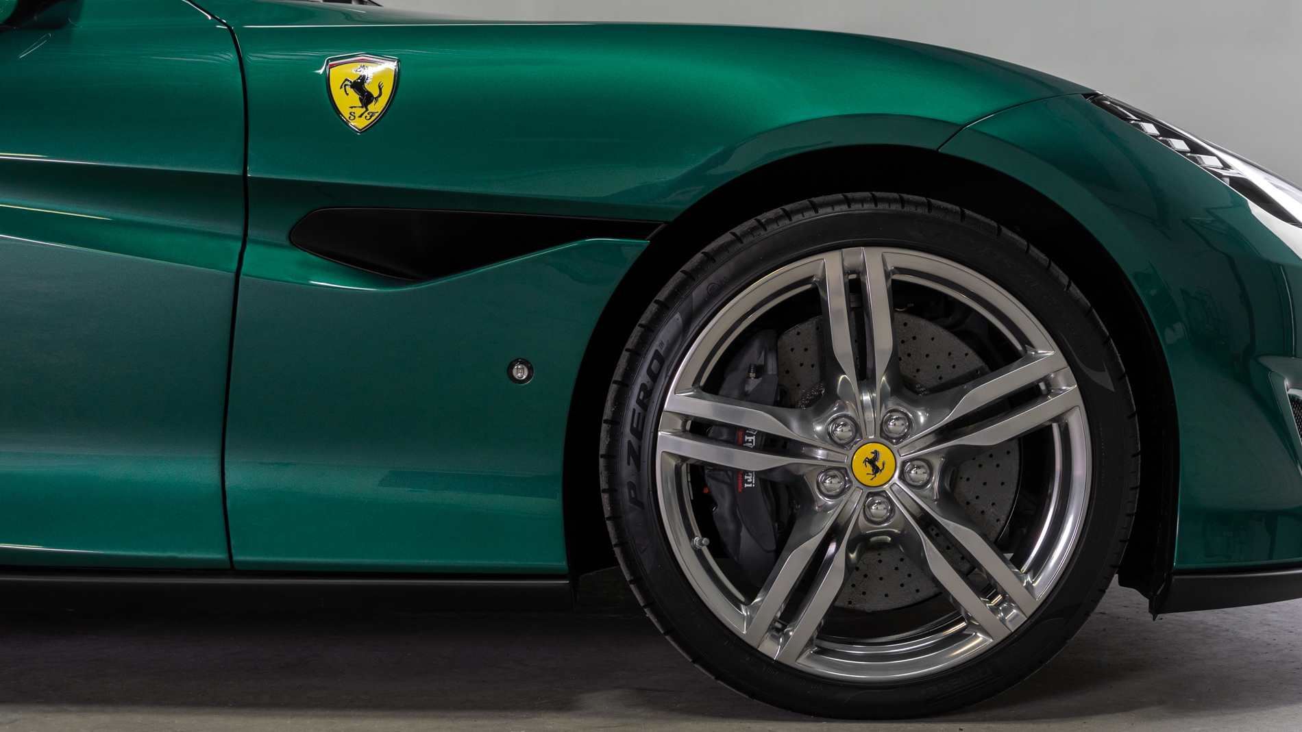 This Tailor Made Ferrari Portofino Makes Green And Orange Look Good Together