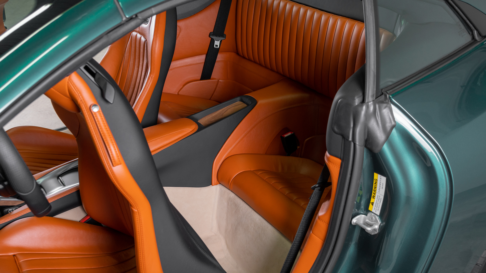 This Tailor Made Ferrari Portofino Makes Green And Orange Look Good Together