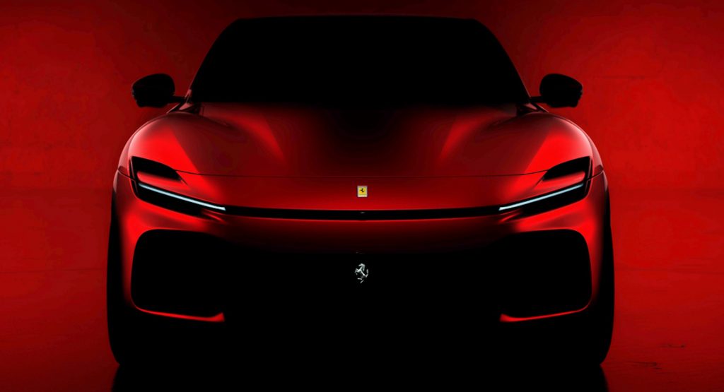  2023 Ferrari Purosangue SUV Official Teaser Is Quite Revealing