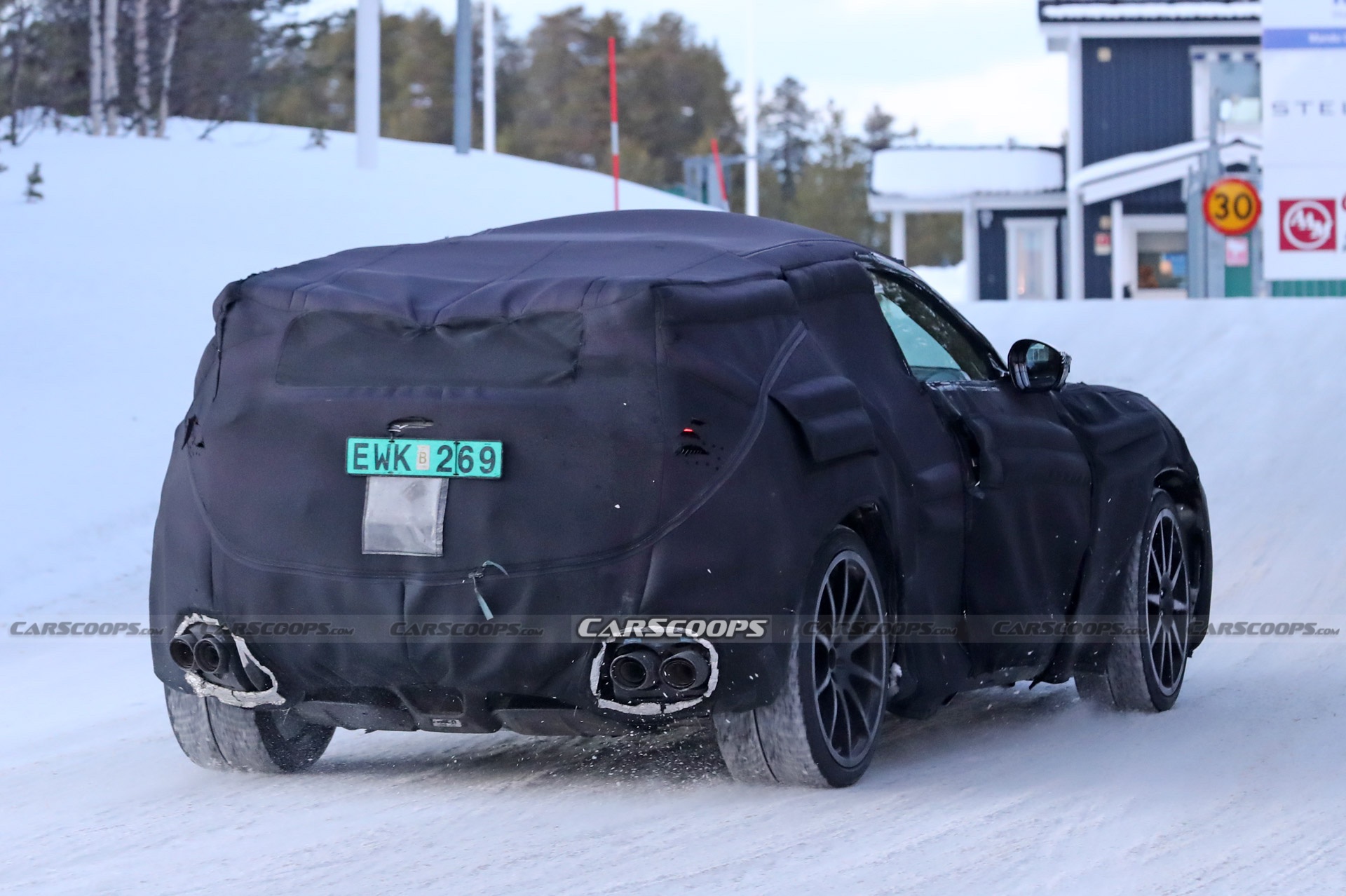 Ferrari Purosangue SUV Resumes Testing In Full Disguise After Internet-Melting Factory Leak