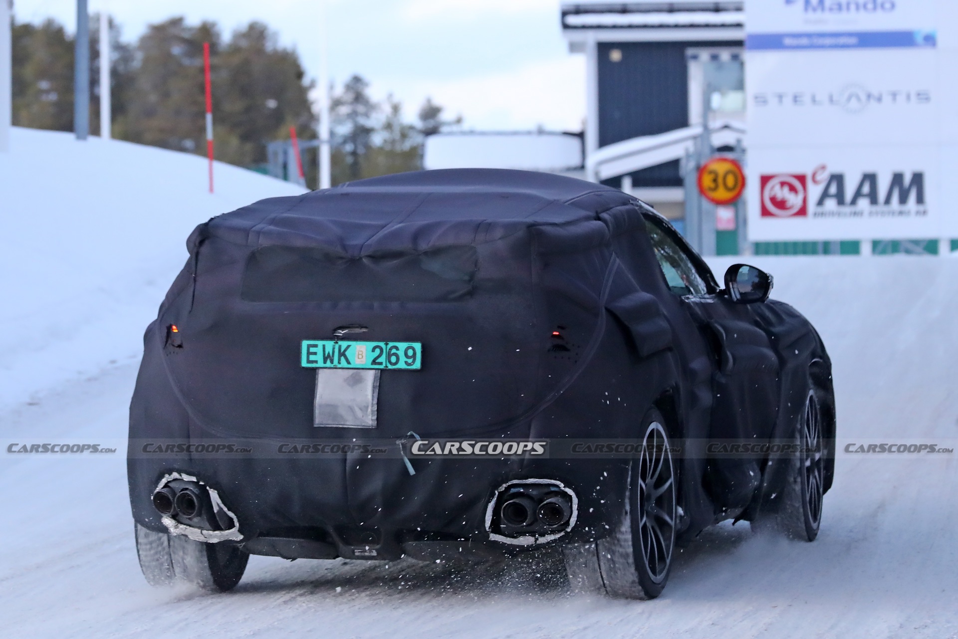 Ferrari Purosangue SUV Resumes Testing In Full Disguise After Internet-Melting Factory Leak
