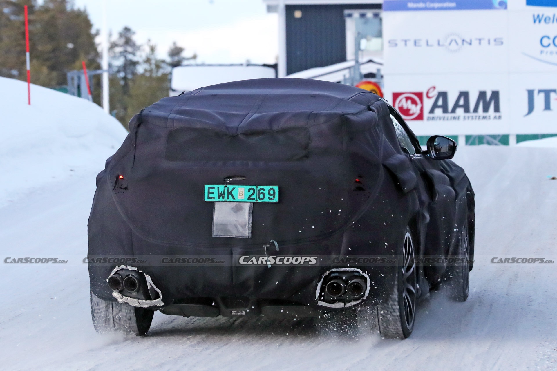 Ferrari Purosangue SUV Resumes Testing In Full Disguise After Internet-Melting Factory Leak