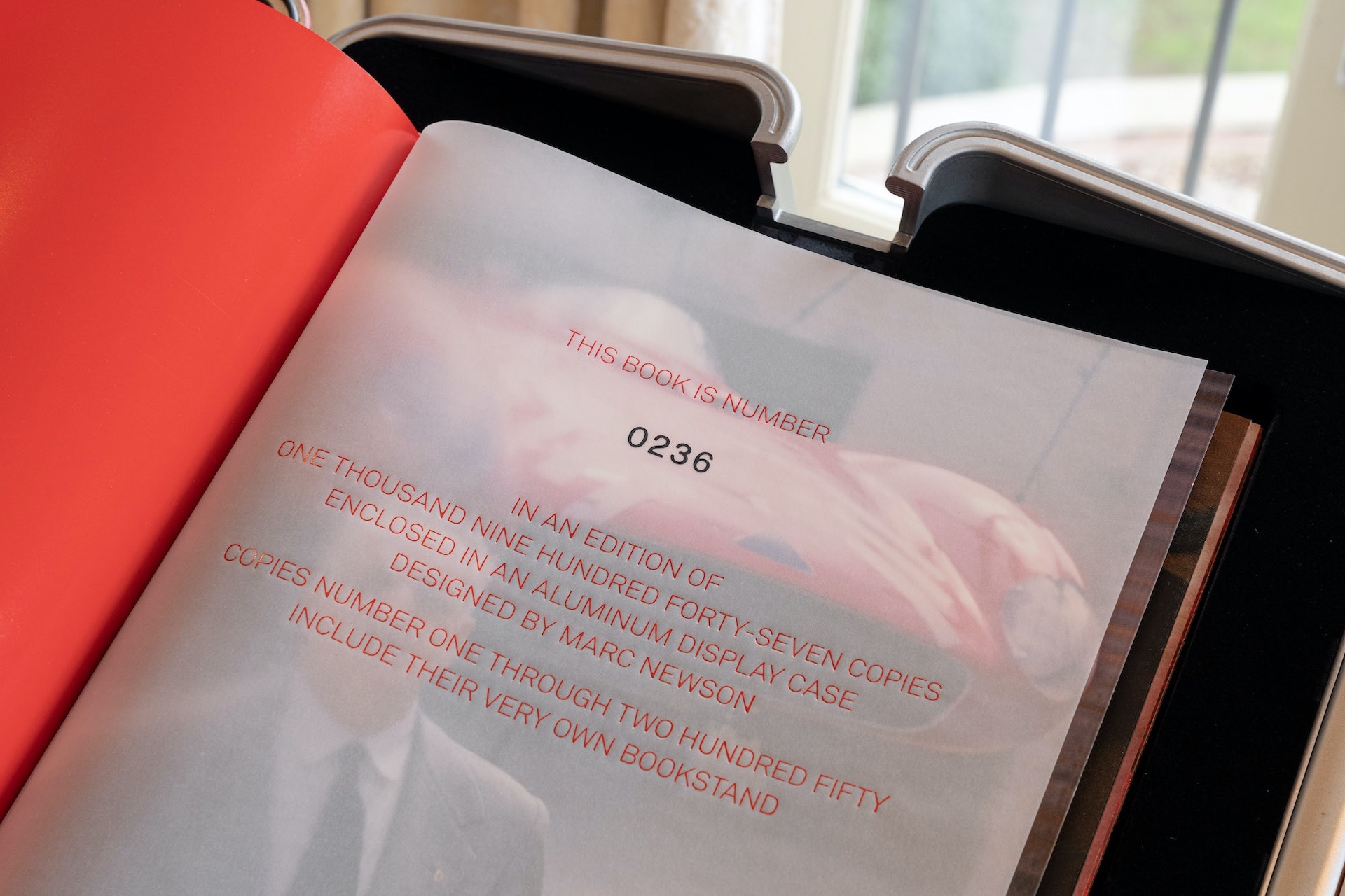 This $30,000 Ferrari Book Comes With A Stand Made From Fake Rocker Covers And Exhaust Headers