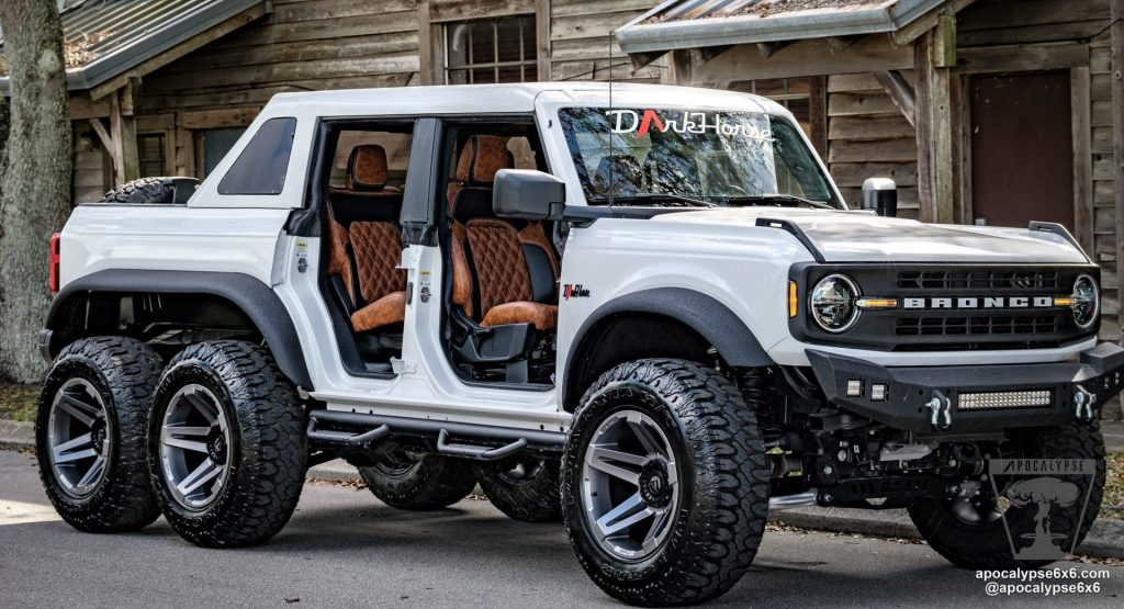 Get A Closer Look At Apocalypse’s Six-Wheeled Ford Bronco ‘Dark Horse’
