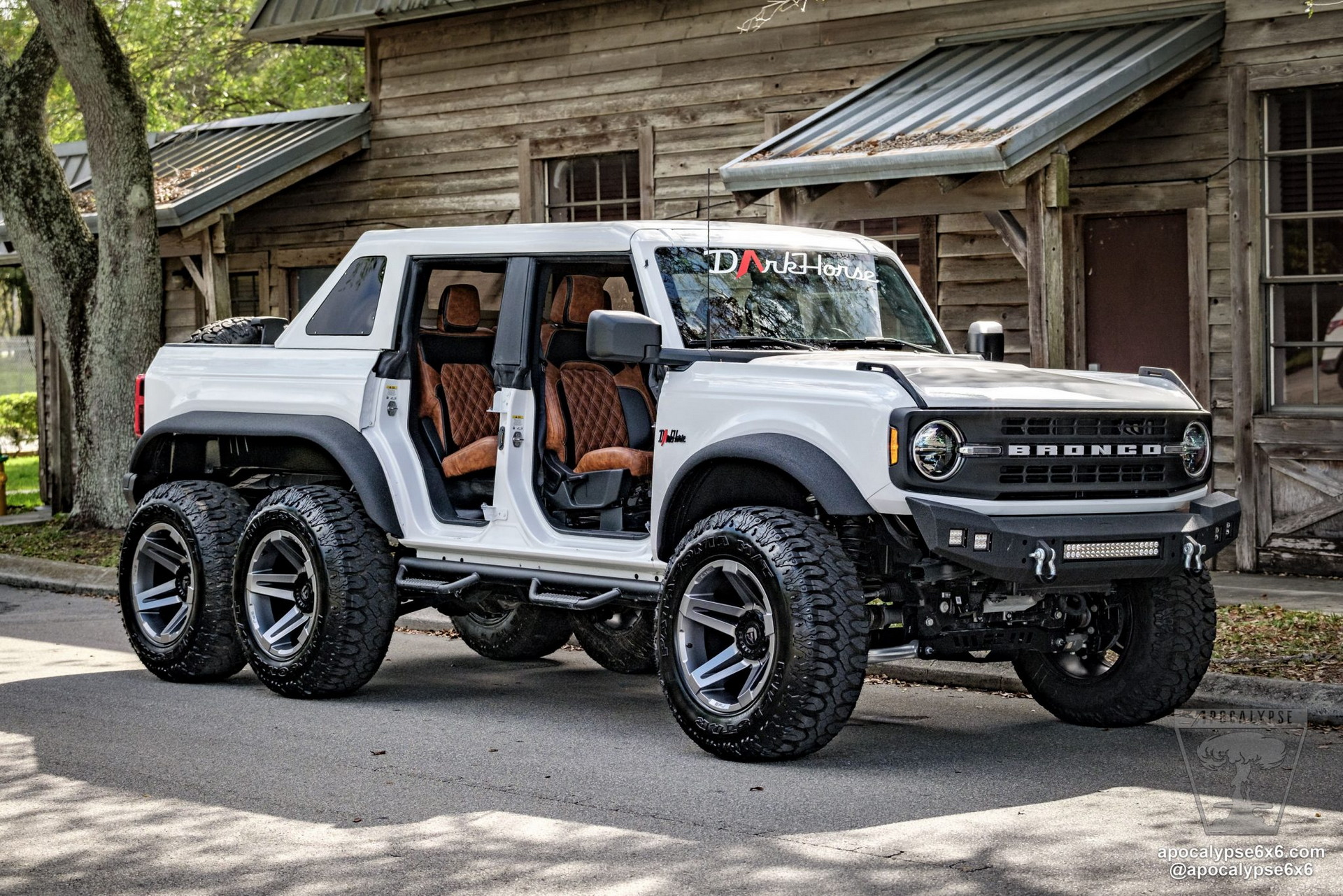 Get A Closer Look At Apocalypse’s Six-Wheeled Ford Bronco ‘Dark Horse’