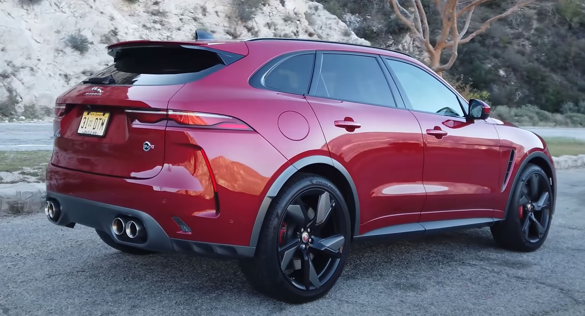 The Jaguar F-Pace SVR Is An Absolute Brute Of An SUV Auto Recent