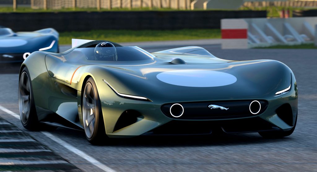  Jaguar’s Latest Vision Gran Turismo Concept Is A Gorgeous Electric Roadster With Over 1,000 HP