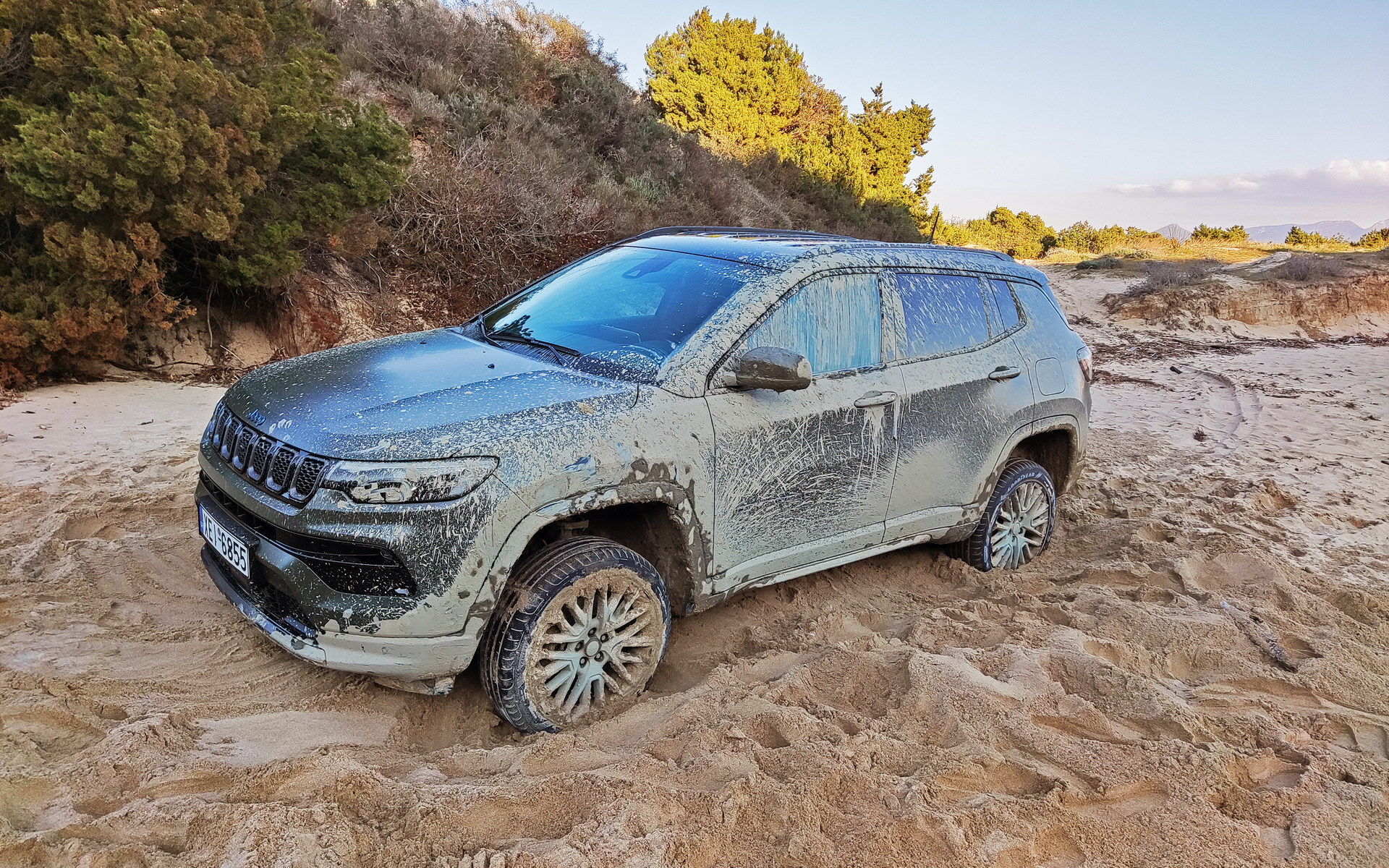 I Got Stuck With A 4WD Jeep In The Sand And It Was All My Fault