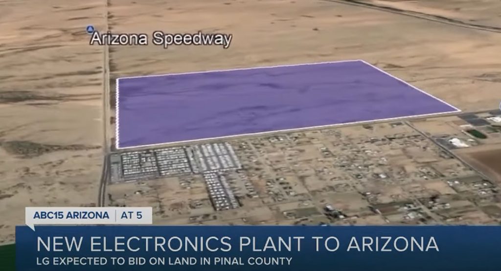  LG To Invest $1.4 Billion In New Battery Cell Plant In Arizona