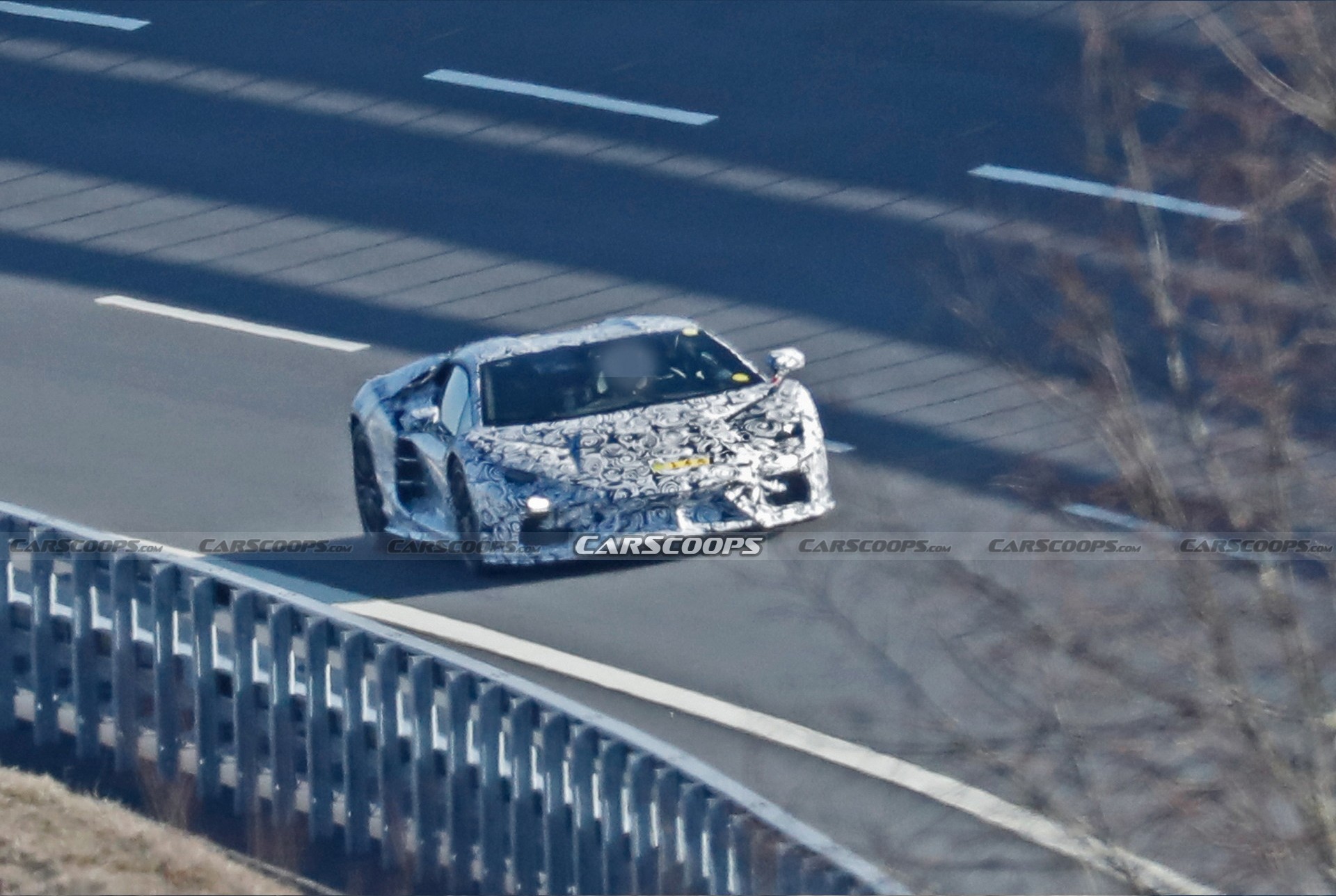 2024 Lamborghini Aventador Hybrid Successor Reveals Sharp Production Body In Latest Spy Shots