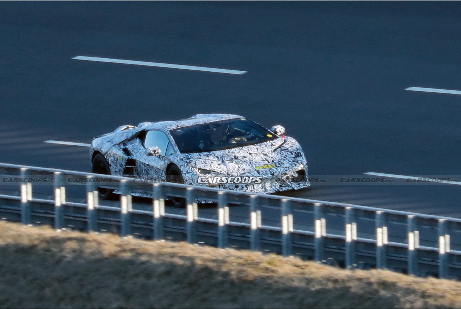 2024 Lamborghini Aventador Hybrid Successor Reveals Sharp Production Body In Latest Spy Shots
