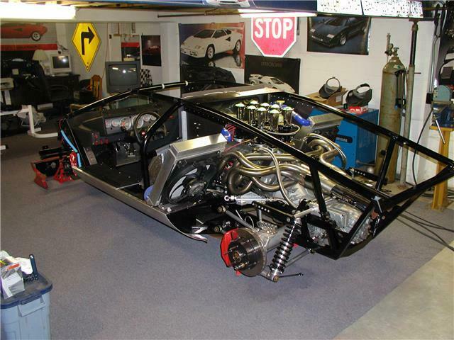 The Famous Basement-Built Lamborghini Countach Replica Is Up For Sale