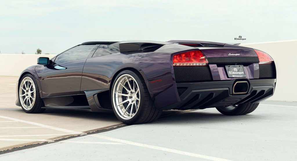  Purple Might Just Be The Perfect Color For The Lamborghini Murcielago