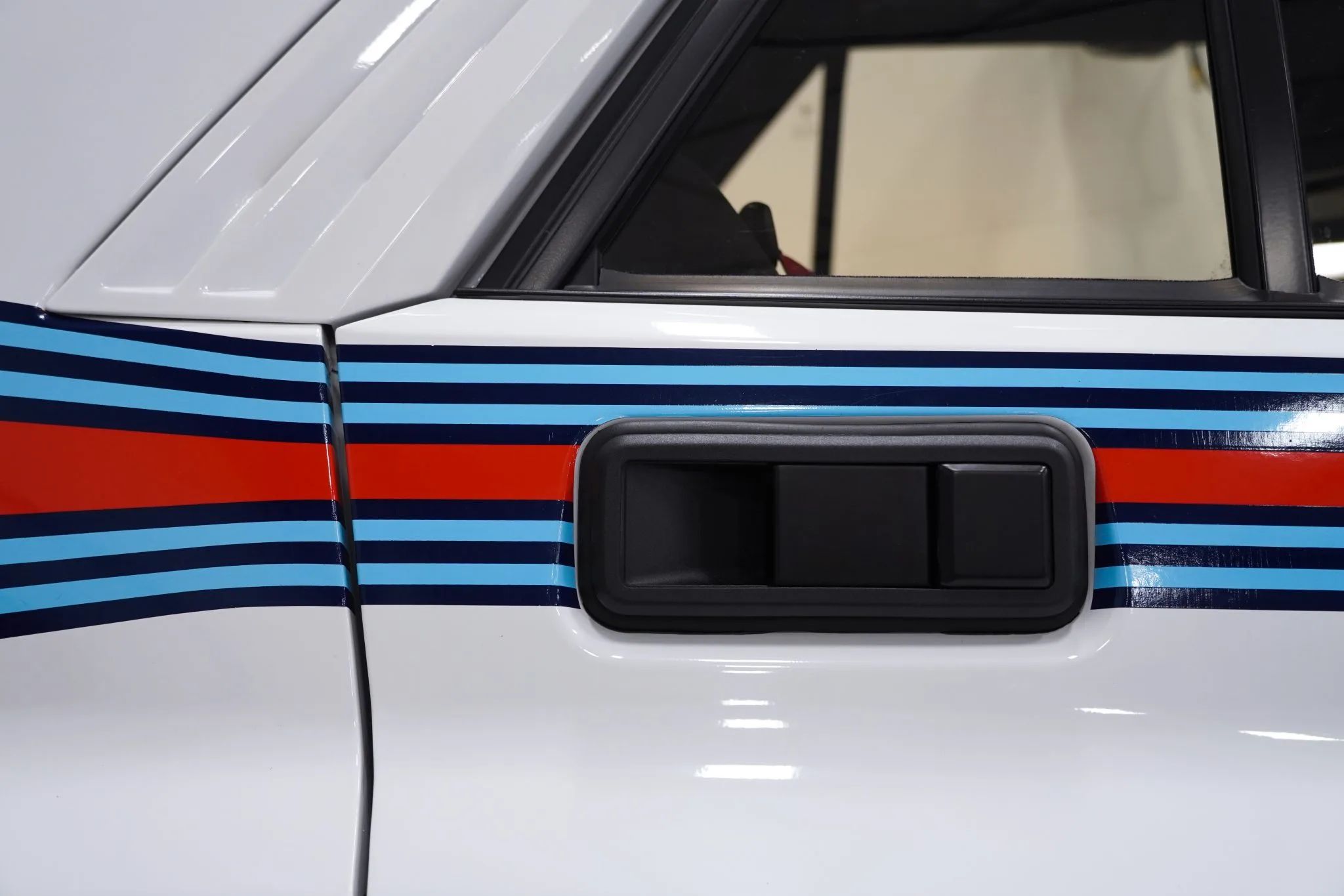 Like-New 104-Mile Lancia Delta Integrale Martini 5 Evoluzione Set To Sell For Over $200,000