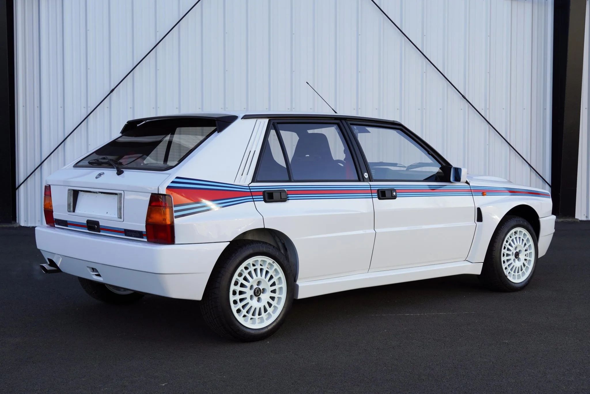 Like-New 104-Mile Lancia Delta Integrale Martini 5 Evoluzione Set To Sell For Over $200,000