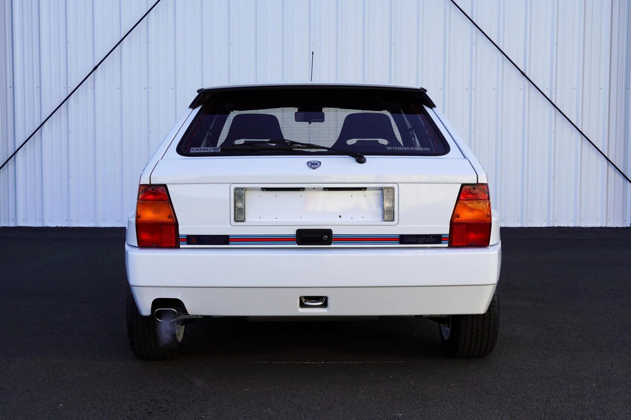 Like-New 104-Mile Lancia Delta Integrale Martini 5 Evoluzione Set To Sell For Over $200,000