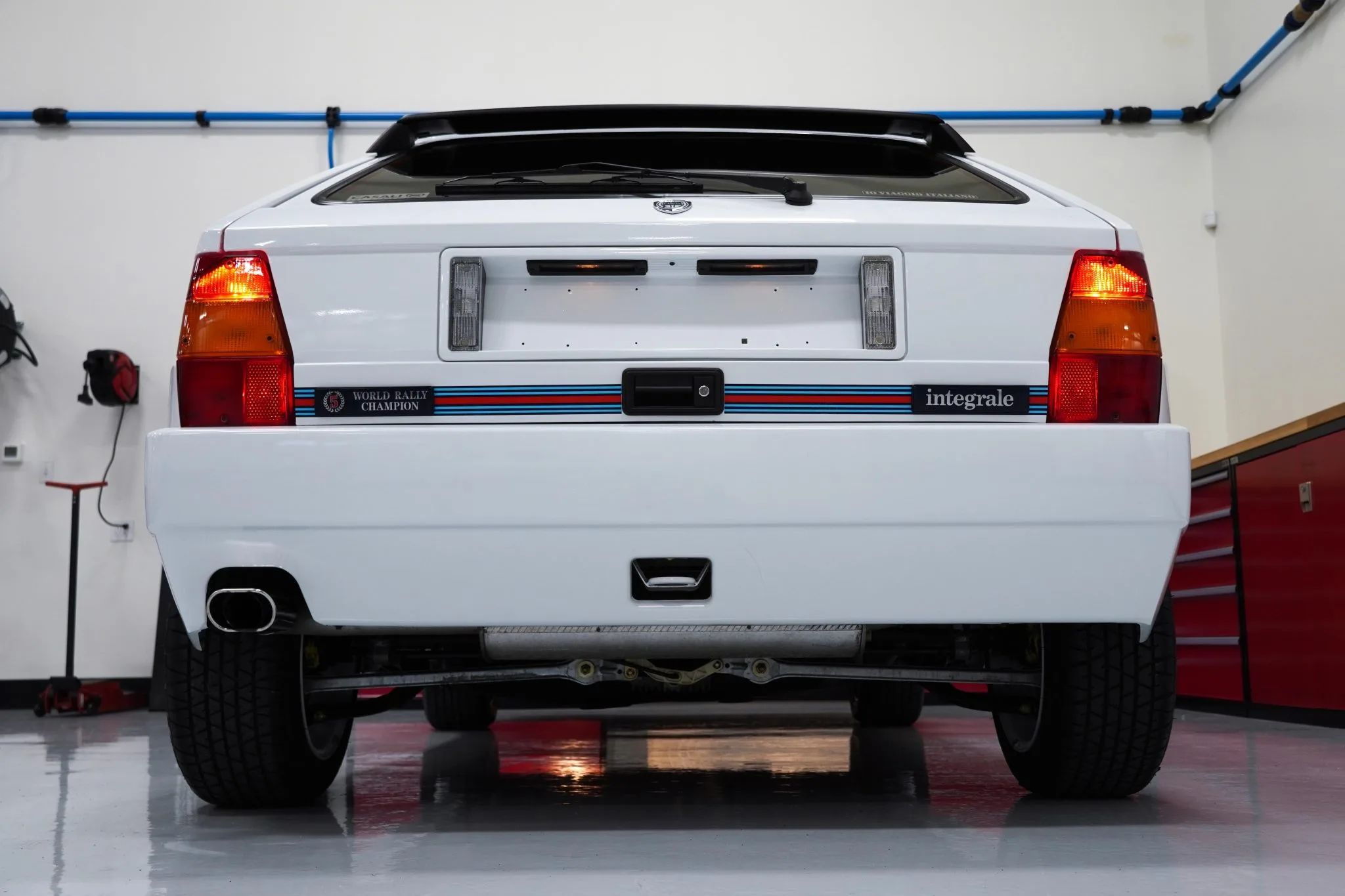 Like-New 104-Mile Lancia Delta Integrale Martini 5 Evoluzione Set To Sell For Over $200,000