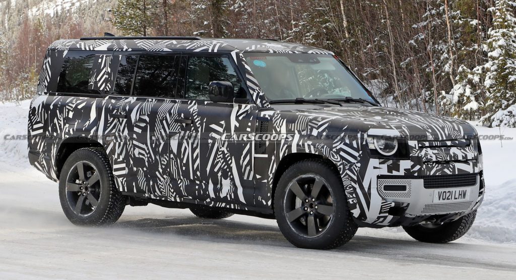Land Rover’s Longer Defender 130 Spied Testing In The Snow