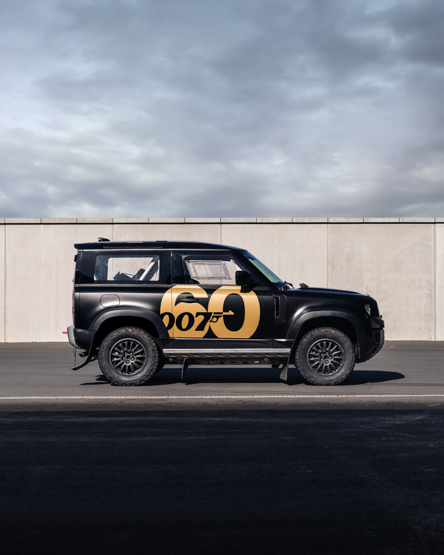 Rally-Prepped Land Rover Defender Celebrates 60 Years Of James Bond Films