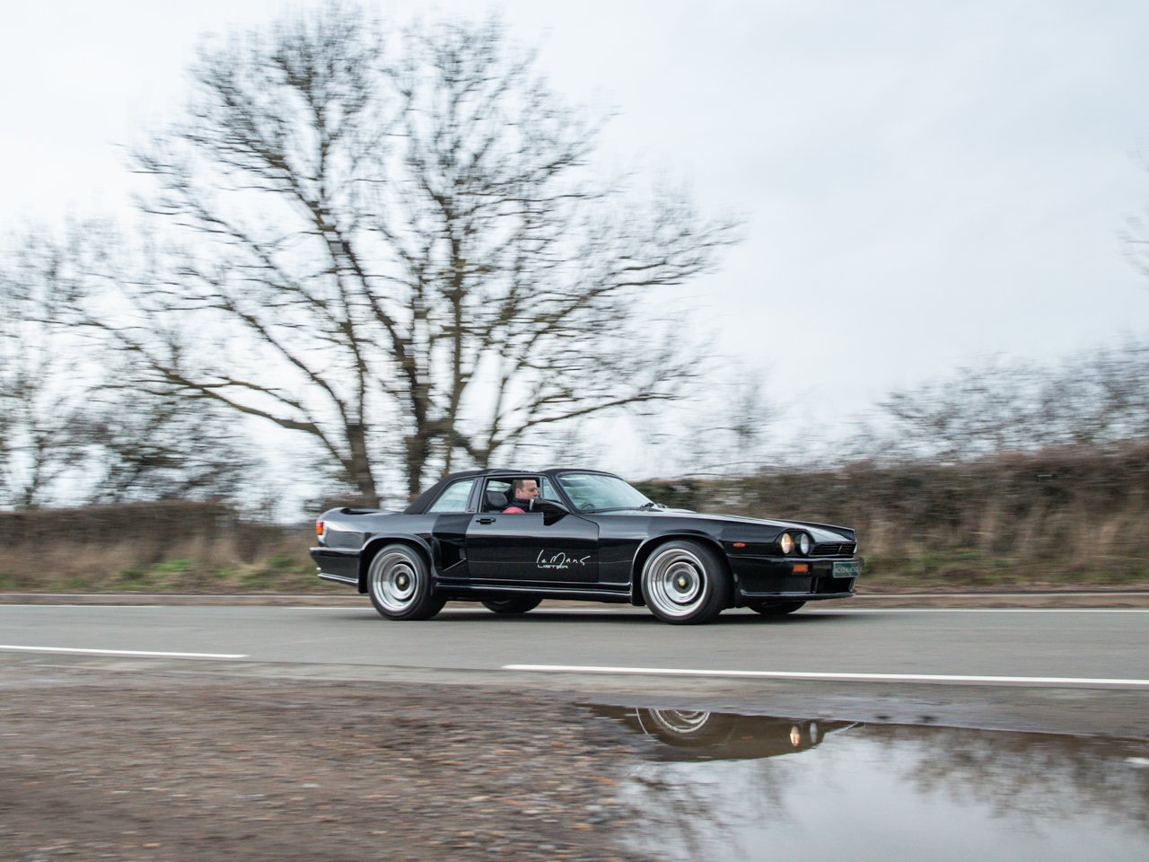 Wild 1985 Lister XJS HE Cabriolet Has A 7.0-Liter V12 With Over 550 HP
