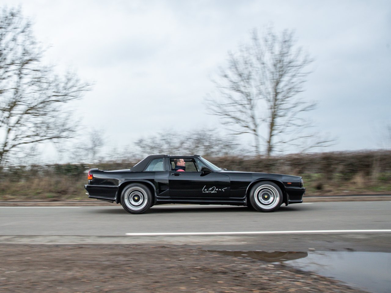 Wild 1985 Lister XJS HE Cabriolet Has A 7.0-Liter V12 With Over 550 HP