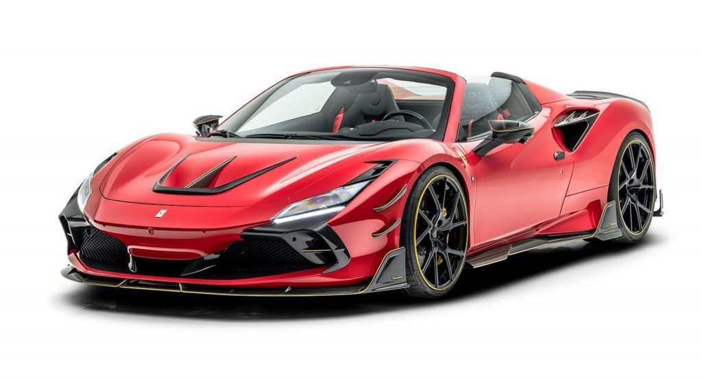  Mansory’s 880 HP Ferrari F8 Tributo Wants You To Forget The Pista