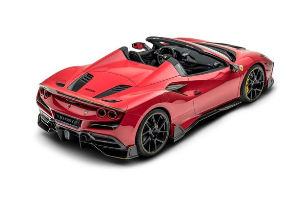 Mansory’s 880 HP Ferrari F8 Tributo Wants You To Forget The Pista