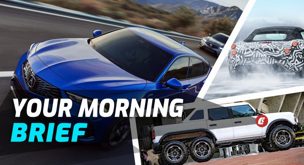  2023 Acura Integra, First-Ever Bronco 6×6, And New Wiesmann Thunderball: Your Morning Brief