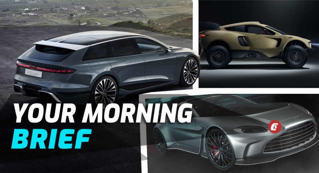 Audi A6 e-tron Avant Concept, Aston Martin V12 Vantage, And Prodrive’s Off-Road Hypercar: Your Morning Brief