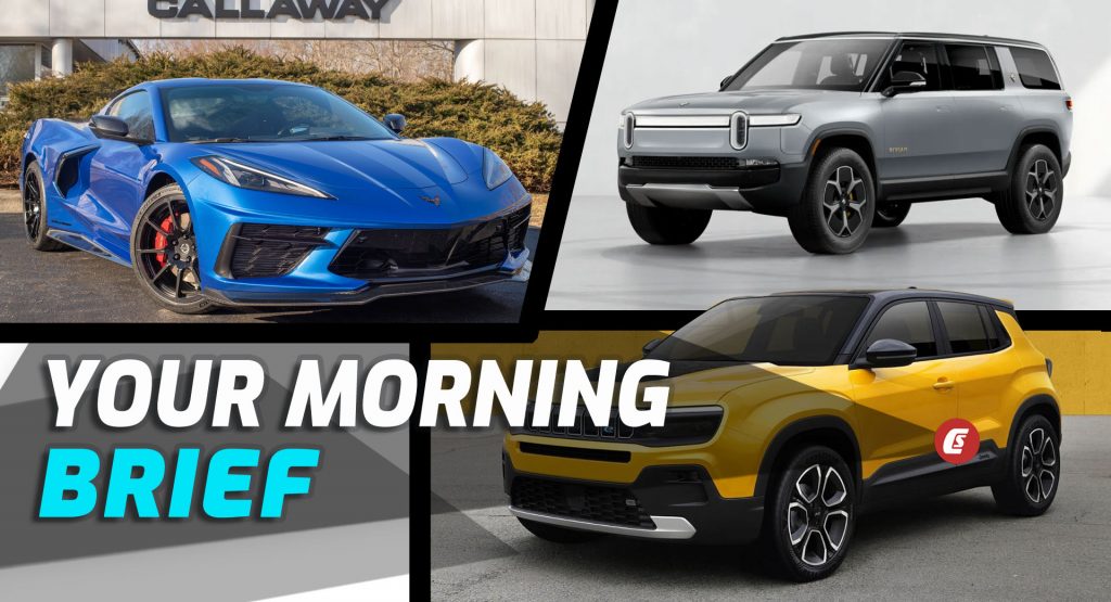  New Jeep And RAM EV Teasers, New Callaway Corvette, And Rivian Jacks Up Prices: Your Morning Brief